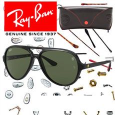 Sunglasses Spare Parts Ray-Ban 4125-M · Scuderia Ferrari