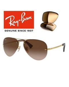  2x Genuine Replacement Lents > Ray-Ban 3449 