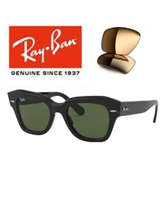  2x Genuine Replacement Lents > Ray-Ban 2186 · State Street