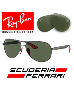  2x Genuine Replacement Lents > Ray-Ban 8331-M · Ferrari 