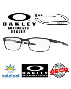 2x Genuine Oakley Vista OX 3222 Replacement Temple - Steel Plate