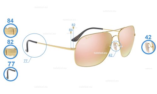 Beyond zuurstof ruw Ray-Ban 3587-CH Chromance Replacement Lenses by by LUXOTTICA in SUN
